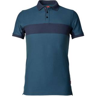 Kansas 130176 Evolve poloshirt Stålblå/Mørkblå 4XL