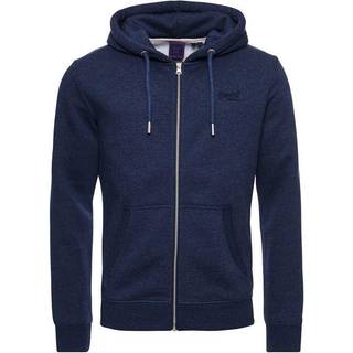 Superdry Broderet hættetrøje med lynlås og Vintage logo