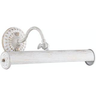 Gallerilampe Renoir i hvid, 2 x E14 25 W