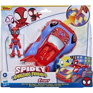 Spidey Glow Tech Web-Crawler Spiderman and Friends figurer F4530