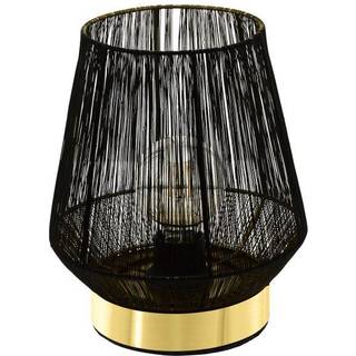 Bordlampe Escandidos, sort/guld