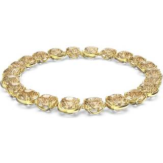 Harmonia Halsband, Kissenschliff, Goldfarben, Goldlegierungsschicht