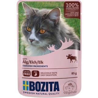 Bozita Feline Grain Free Perch i gelé 12x85 g