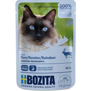 Bozita Feline Grain Free Rein i sauce 12x85 g
