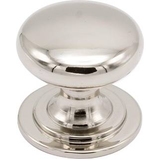 Beslag Design Mynta knop, Ø32 mm, forniklet