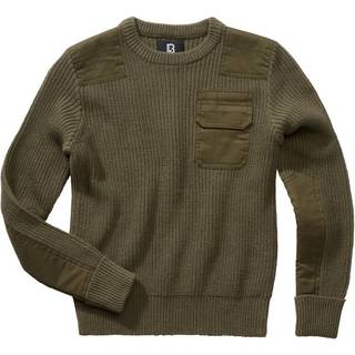 Brandit Børn BW Pullover Trøje Oliven - 170-176 / 2XL
