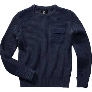 Brandit Børn BW Pullover Trøje Navy - 170-176 / 2XL
