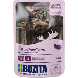Bozita Feline Kornfri Kalkun i sauce 12x85 g