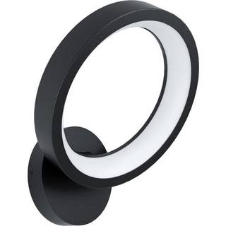 EGLO connect.z MARGHERA-Z LED væglampe, RGBTW, dæmpbar, sort/hvid