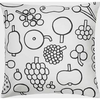 Iittala Oiva Toikka Frutta pudebetræk 47x47 cm Sort