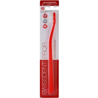 Swissdent Pleje TandboersterSoftProfi Whitening tandbørste Rød 1 Stk. (48,00 kr / 1 stk.) - 1 Stk.