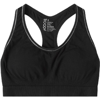 Boody Sports BH Sort/sølv - 1 stk