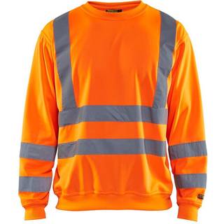 Blåkläder High Vis Sweatshirt - Advarselsrød - XXXL