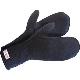 Woolpower Mittens Thin 400 Black, L