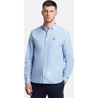 Lyle And Scott Oxford Long Sleeve Shirt Blue