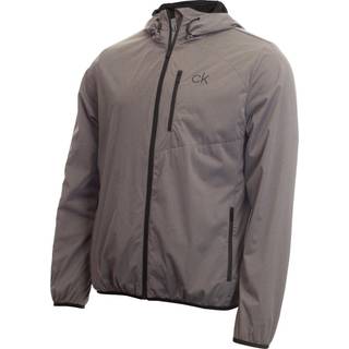 Calvin Klein Golf Calvin Klein Golf Grey Waterproof Ultron Hooded Jacket