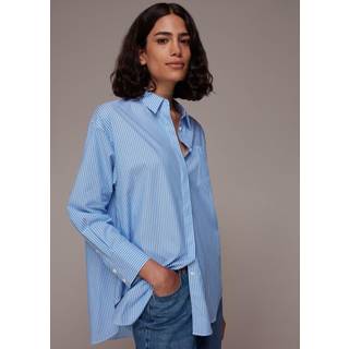 Whistles Oversized Stribet 100% Bomuld SkjorterEU 34 (UK 6)