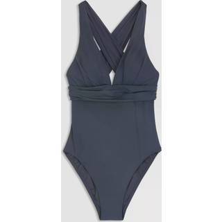 Seafolly Women's Collective Cross Back One Piece Badedragt Damer størrelse 14 farve sort