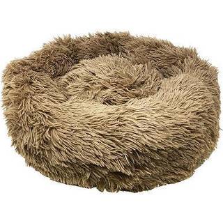 Pet Life 'Nestler' Højkvalitets plys og blød afrundet hundeseng (D0102HAX91W.)