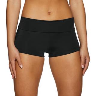 Seafolly Women's Collective Roll Top Boyleg Bikini-trusser Damer størrelse 12 farve sort