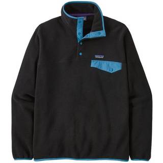 M's LW Synch Snap Pullover - Black