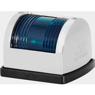 Styrbordslanterne for sidemontering Osculati, 10 W, 12 V, 112.5°, rustfrit stål, 75 x 64 x 58 mm, grøn, for både &lt; 12 meter + lyskilde Halogen (12 V/10 W)