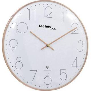 Techno Line radiostyret vægur bronze
