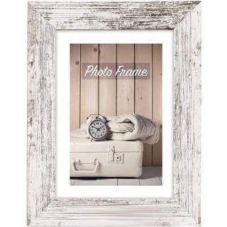 ZEP Nelson 6 white/brown   30x40 Wood Frame V21346