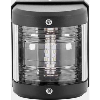 Agterlanterne for agtermontering AAA, 10 W, 12 V, 135°, plast, 75 x 64 x 55 mm, hvid, for både &lt; 12 meter + lyskilde Halogen (12 V/10 W)