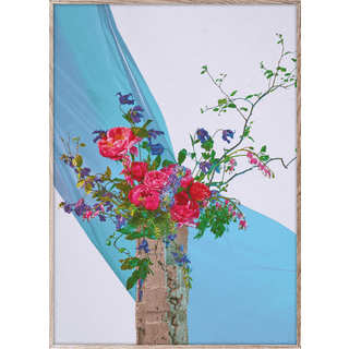 Paper Collective Plakat BLOOM 05 - Turquoise - 30 x 40 cm.