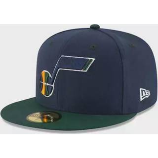 NBA Utah Jazz m?nds 2-tone 59FIFTY monteret kasket Navy 7 5/8