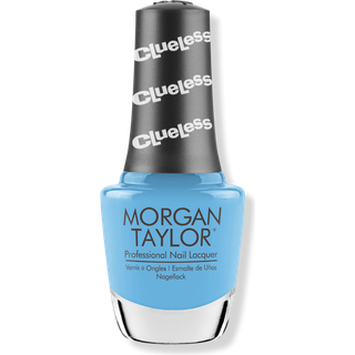 Morgan Taylor Nail Lacquer Sommerkollektion (Total Betty) Blue Professional Vibrant Chip-Resistant Hurtigttrrende Langtidsholdbar hjglans 0,5 o