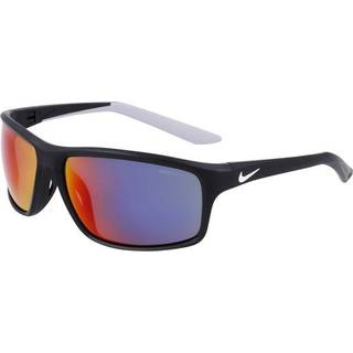 Nike Unisex NIKE ADRENALINE 22 E DV2154 10 Solbriller Plast Sort Rød Firkantet Normal Fotokromatisk