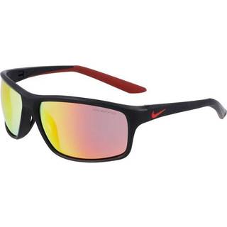 Nike Unisex NIKE ADRENALINE 22 M DV2155 010 Solbriller Bio-injekt Sort Rød Firkantet Spejlet Fotokromatisk