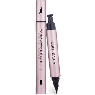 Duffbeauty - Master Stamp & Stroke Eyeliner - Black - Duff Master S&s Eyeliner Black 12mm - For Women - Sort