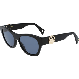 Lanvin LNV604S 001 55 Solbriller Mænd Black - Black - 55mm