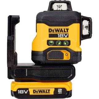 Dewalt 18v cirkellaser grøn 3x360 grader  1x2,0ah batteri og lader