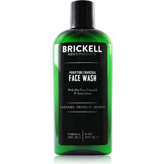 Brickell men's products purifying charcoal face wash 237ml