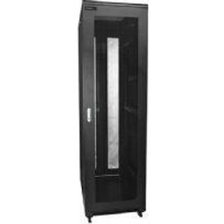 StarTech.com 42U Server Rack Cabinet - 4-Post Adjustable Depth (5.9" to 36.4") IT Network Equipment Rack Enclosure with Casters - 2000lbs (RK4236BKB) - rack - 42U