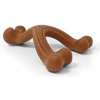 Nylabone 3 pakke Power Chew Wishbone Chew Dog Toys Regular Bison Flavor