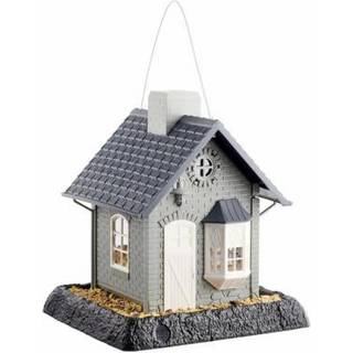 North States Village Collection Bayside Cottage Birdfeeder: Let fyld og ren. Egernsikkert h?ngende kabel inkluderet eller stangmontering stor 5 p