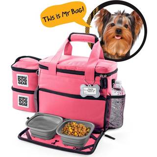 Lords and Labradors Lords and Labradors Pink Week Away Dog Travel Bag