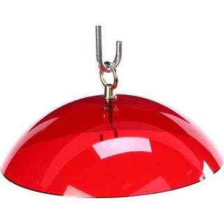 Birds Choice Red Dome Protective Dome beskyttende d?kning til h?ngende fuglefoder 10 """" R?d