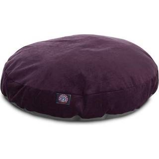 Aubergine Villa Collection Stor rund hundeseng