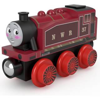 Thomas & Friends Wooden Railway Toy Train Rosie Push-Along Wood Engine til sm?b?rn og b?rnehave b?rn i alderen 2+ ?r (Amazon Exclusive)