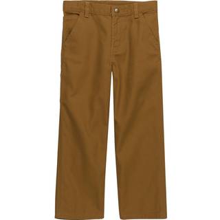 Carhartt Drengebukser i vasket dungaree - Brun, med foring og uden foring, Størrelse 6