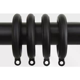 Rod Desyne dekorative 1,75 tommer ?jenringe Satin Nickel