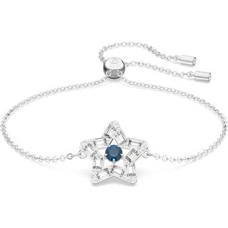 Swarovski Stella Silver + Blue Star Bracelet - Adjustable