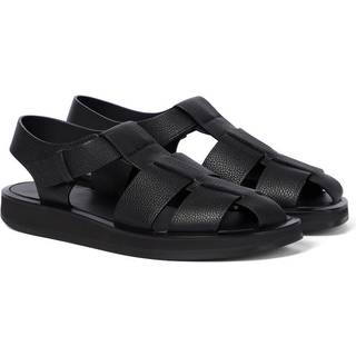 The Row Fisherman leather sandals - black - EU 38.5