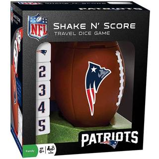 Masterpieces Game Day - NFL New England Patriots - Shake N 'Score Dice Game